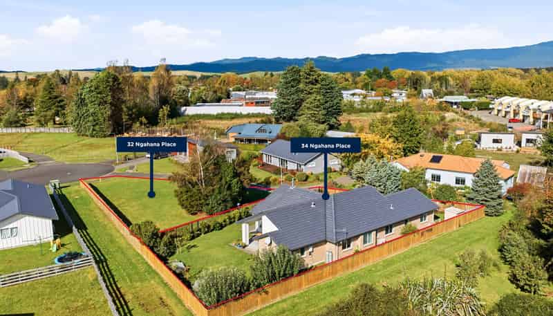 32 and 34 Ngahana Place, Turangi