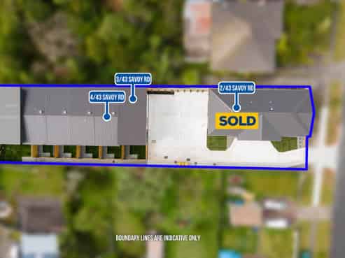 2,3,4/43 Savoy Road, Glen Eden