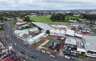Central Otahuhu yard with profile