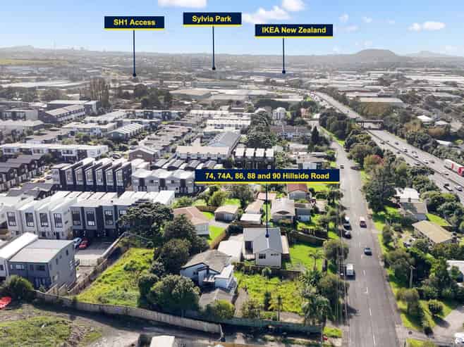 74,74A/86,88,90 Hillside Avenue, Mount Wellington