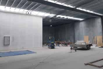 Large industrial premises - near completion