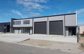 Large industrial premises - near completion