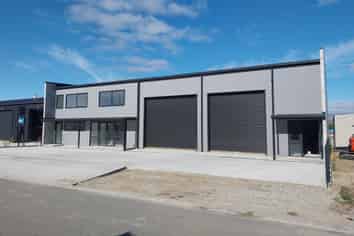 Large industrial premises - near completion