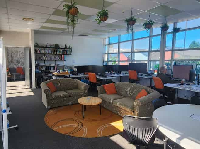 Modern office premises with great outlook!