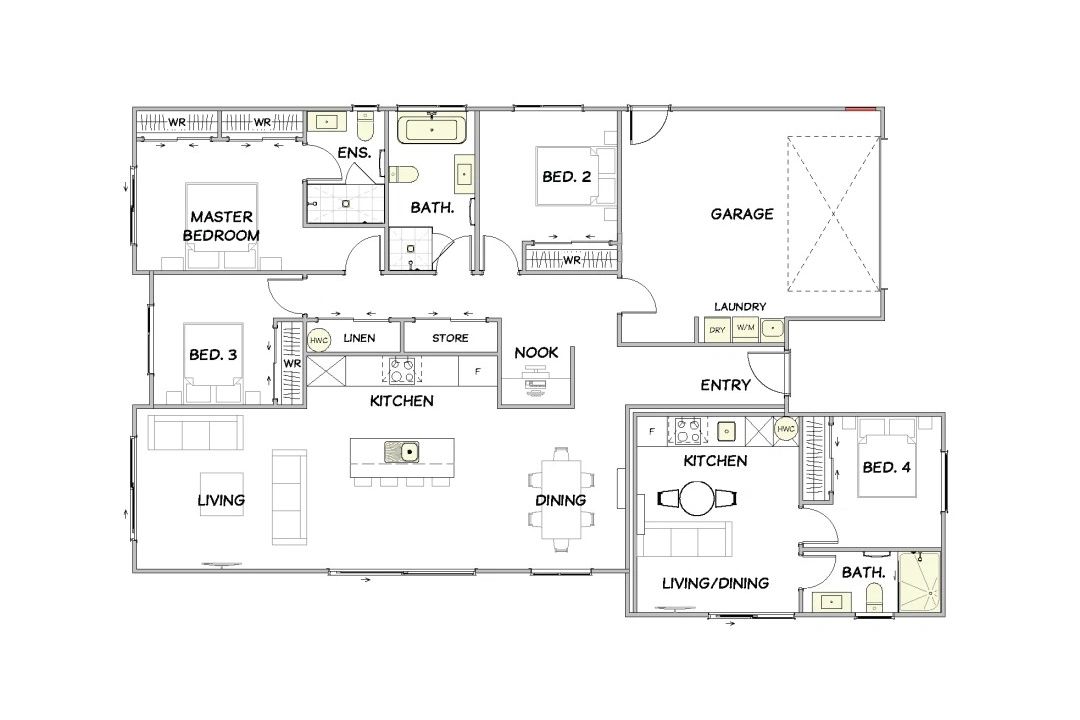 Clever Dual Living Design in Te Awanui Waters - Widok 6
