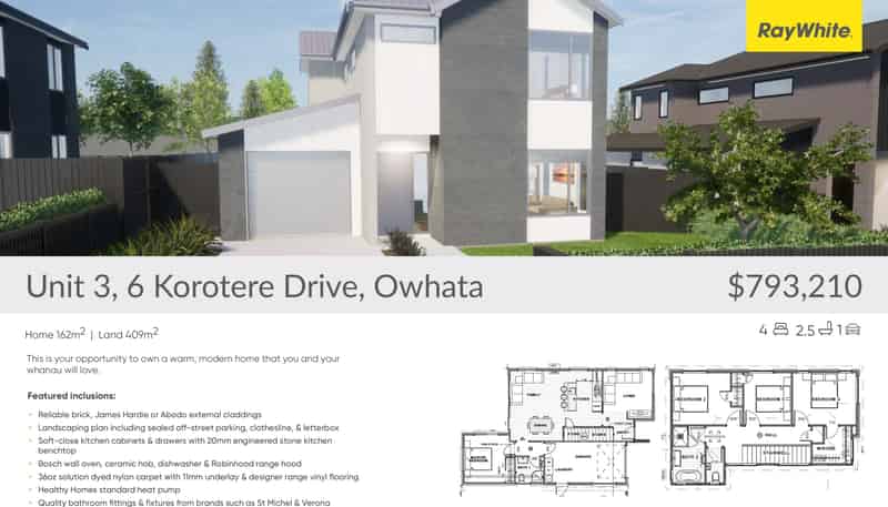 Unit 3, 6 Korotere Drive, Owhata