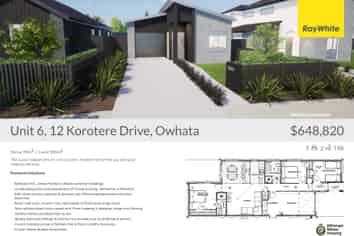 Unit 6, 12 Korotere Drive, Owhata