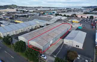 Affordable storage/warehouse with container drop