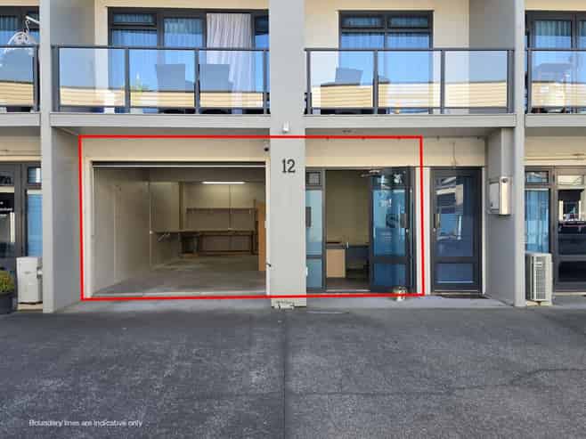 Workshop, office & amenities + car park