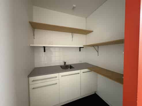 Modern Corner Unit with Office and Warehouse Space
