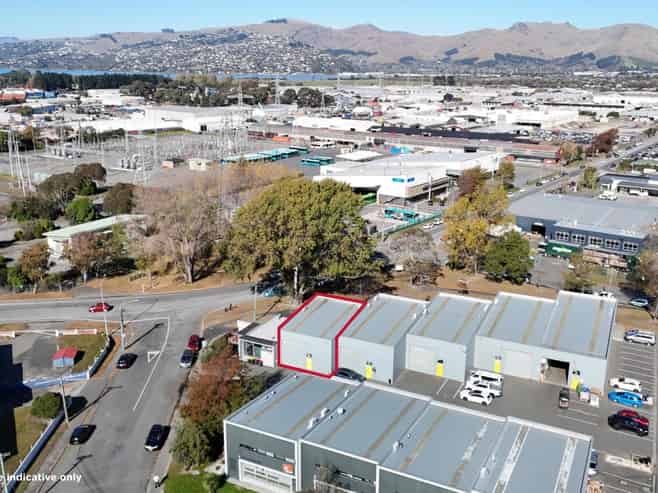Modern Corner Unit with Office and Warehouse Space