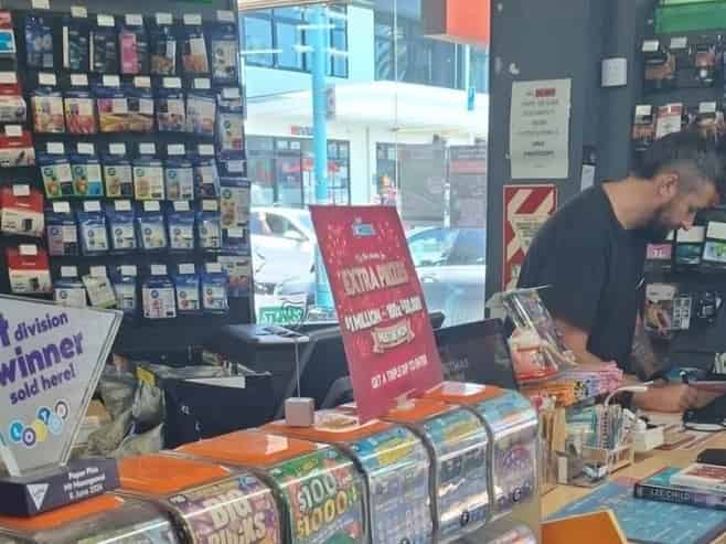 Paper Plus Mt Maunganui with Lotto NZ Post