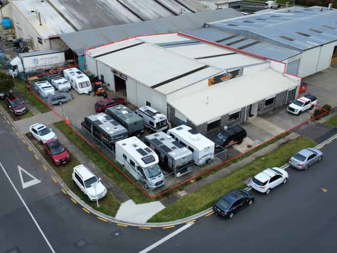 Corner Industrial with Yard