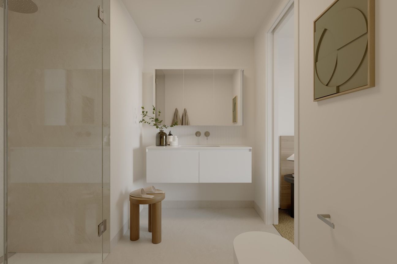 Affordable two-bed Monk Mackenzie living - Bild 6