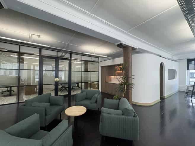 Newly refurbished Achilles House office