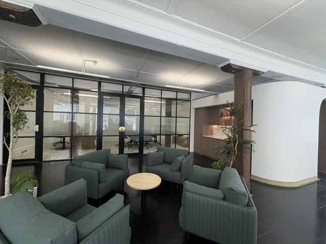 Newly refurbished Achilles House office