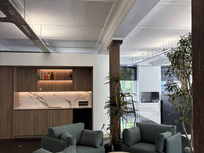 Newly refurbished Achilles House office