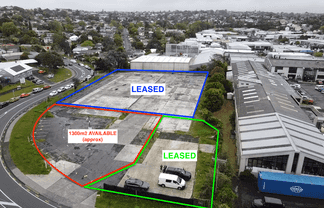 1,300m2 Hillside Road Yard