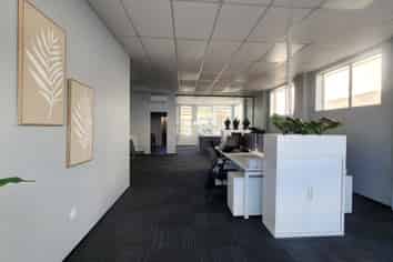 Refurbished ground-floor office
