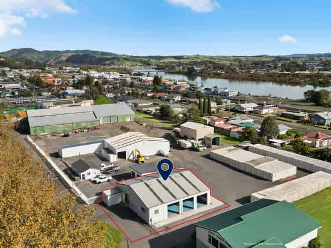 Secure warehouse with drive-through access