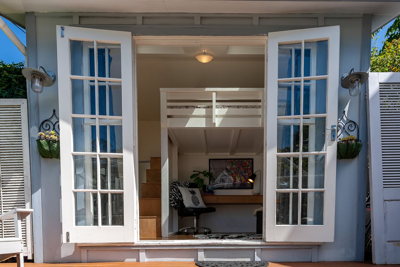 Cute Cottage in Aro Valley Village, carpark/garden - Widok 6
