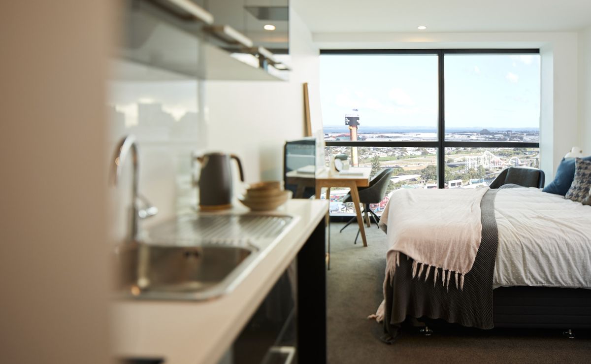 Modern Studio Apartment for Rent in Manukau City Centre, Manukau