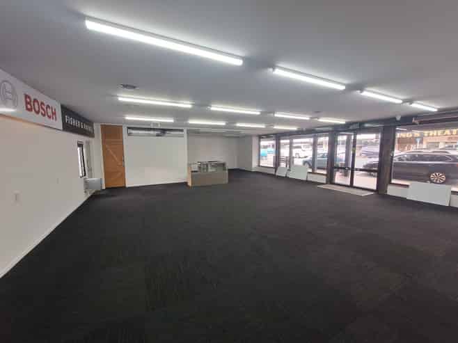 Retail premises with storage
