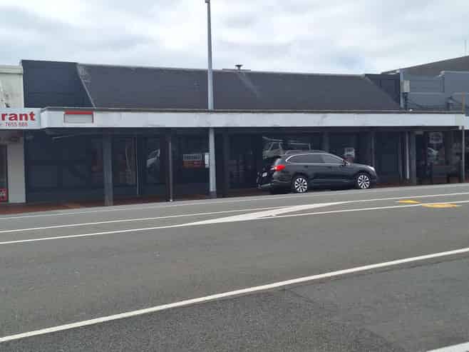 Retail premises with storage