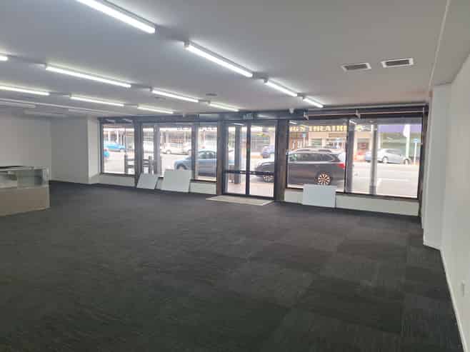 Retail premises with storage