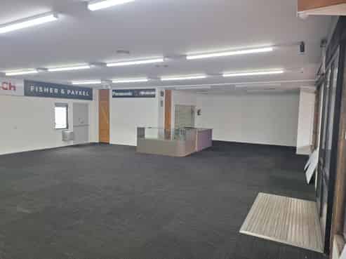 Retail premises with storage