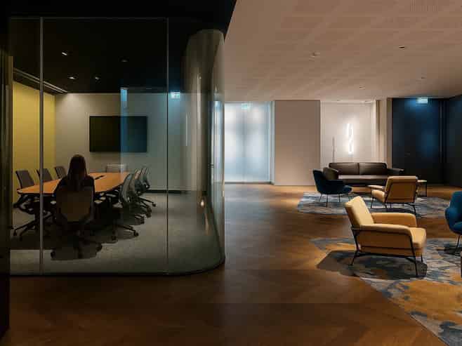 Premium precinct suite with harbour views