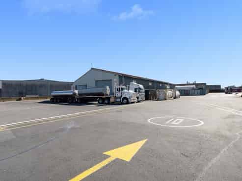 Large Industrial Yard and Warehouse Near Port