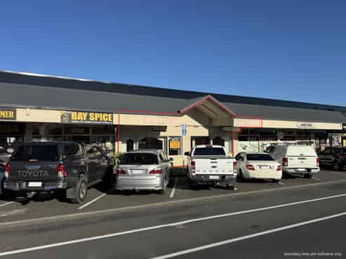 Cameron Road profile and parking at front door