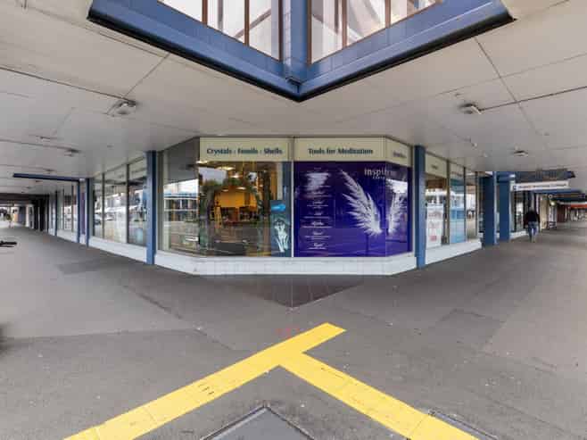 Standout retail corner on The Square
