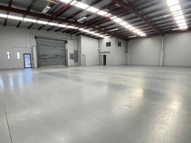Industrial facility ready for occupation July 2026