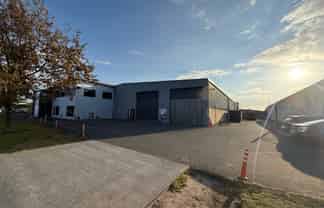 Large Papamoa industrial facility