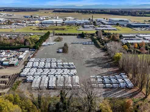 Airport precinct yard