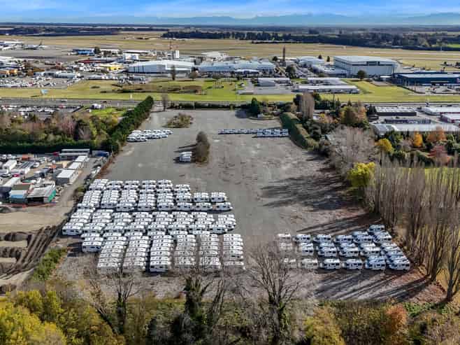 Airport precinct yard