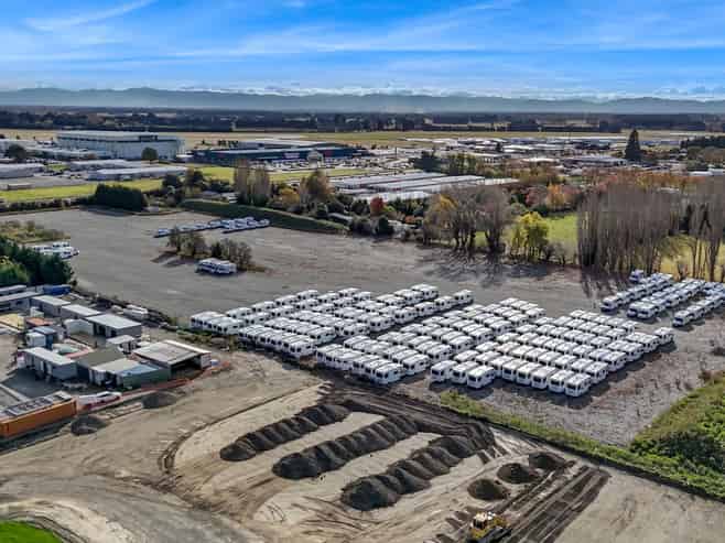 Airport precinct yard