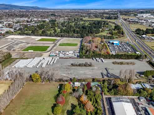 Airport precinct yard