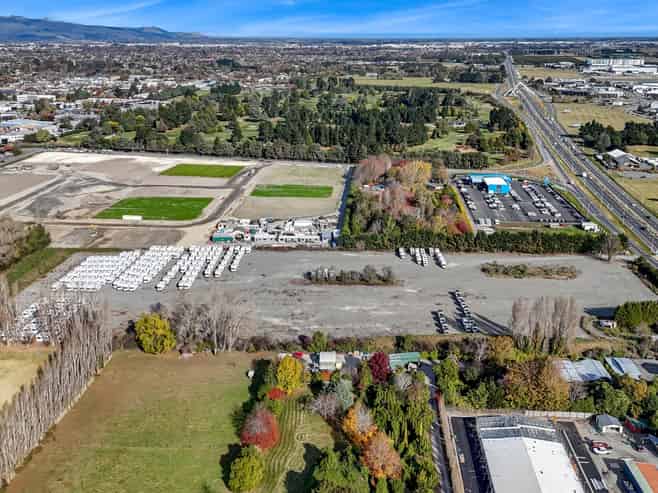 Airport precinct yard