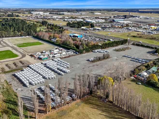 Airport precinct yard