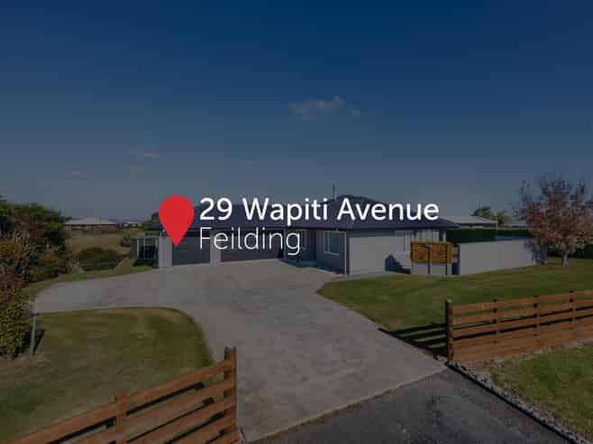 29 Wapiti Avenue, Feilding