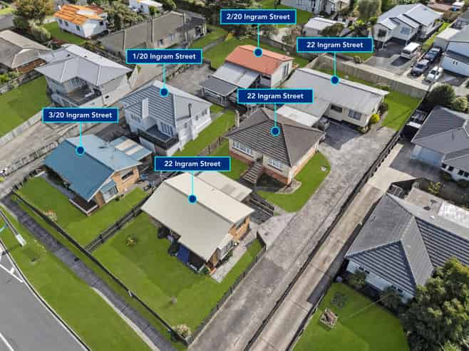 20 & 22 Ingram Street, Papakura