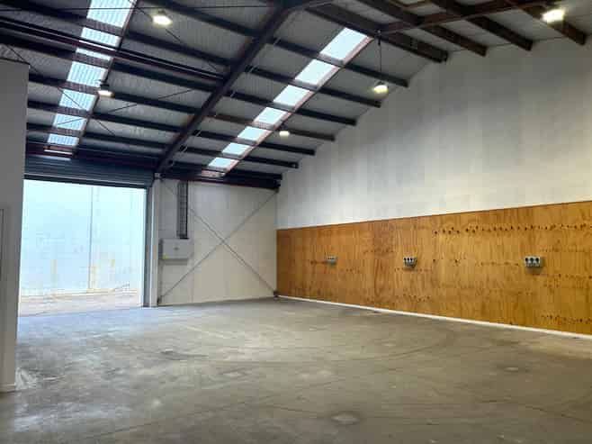 Warehouse, office & parking area