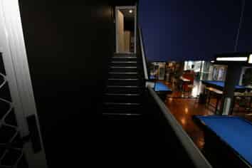 Good-sized Billliard sports bar with screen golf