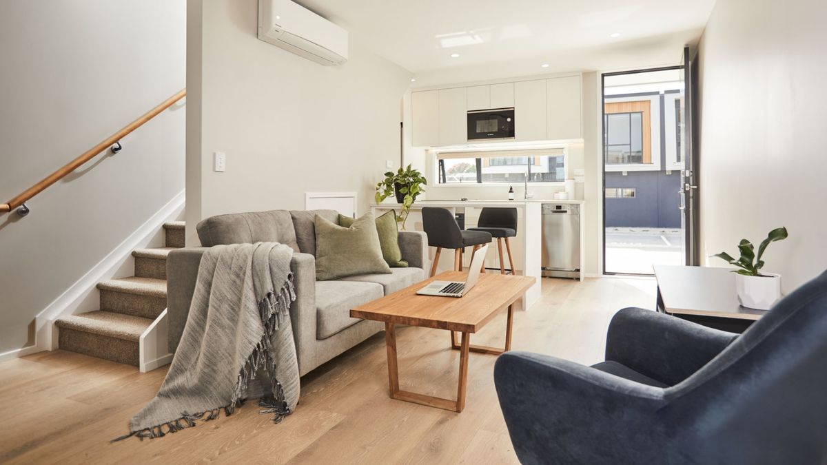Modern one bedroom living, Mangere Bridge