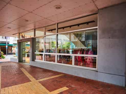 Beautiful Cuba Street retail