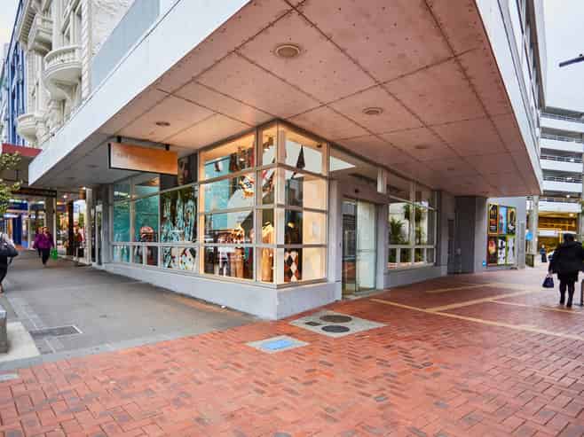Beautiful Cuba Street retail