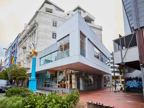 Beautiful Cuba Street retail